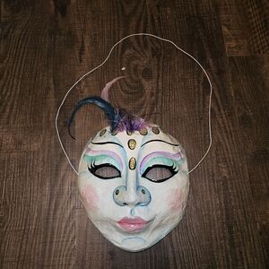 Vintage Masque Arrayed Handmade Mask